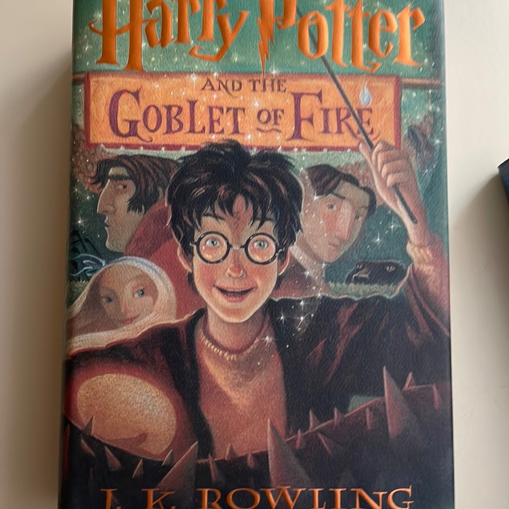 Never Read Harry Potter hard cover Year 4